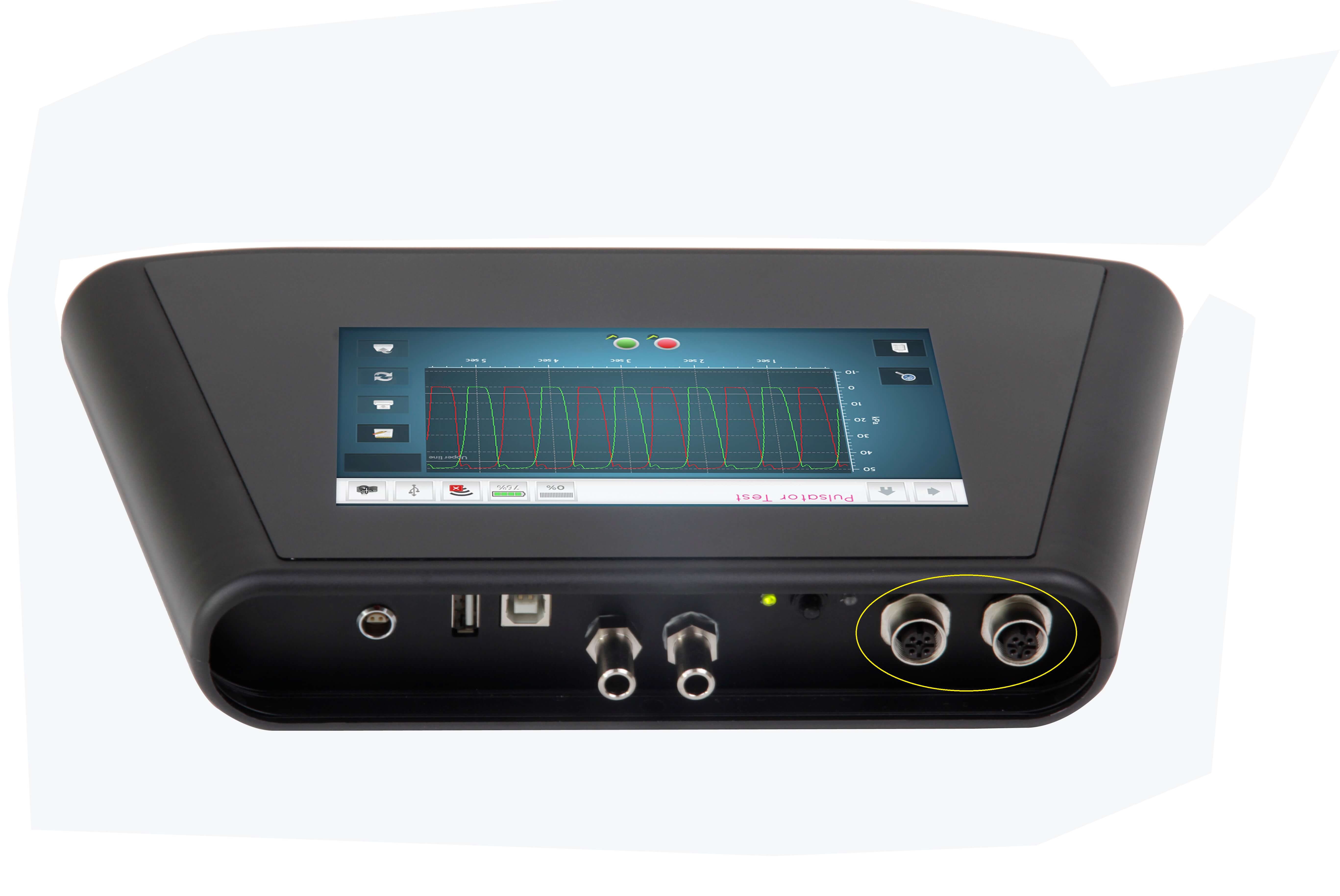 Connector-zijde PT-6 External Inputs