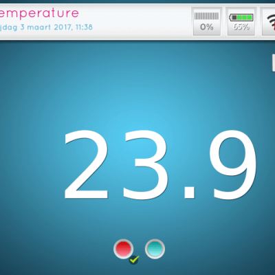 Temp app digit Temp app digit