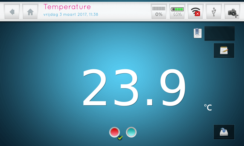 Temp app digit Temp app digit